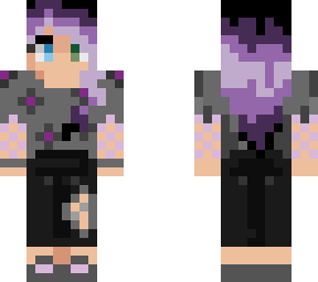 purple and gray wolf