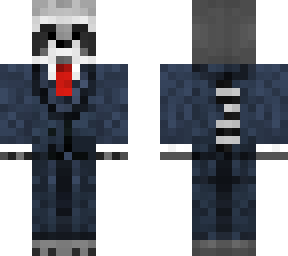 raccoon businessman