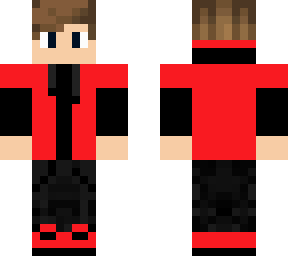 red hoodie boy