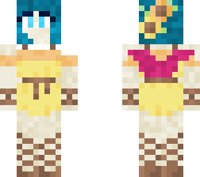 sunny fairy girl without a mouth