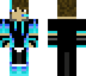 blue gamer boy