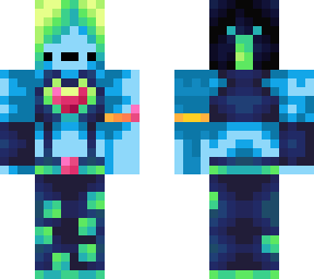 blue girl