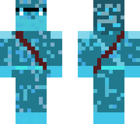blue man