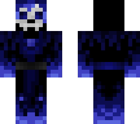 blue skull
