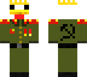 comunist chicken with crown