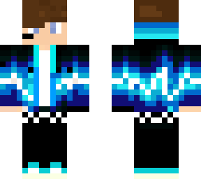 cool blue lightning boy