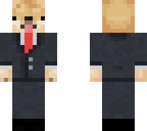 corgi in a suit :d