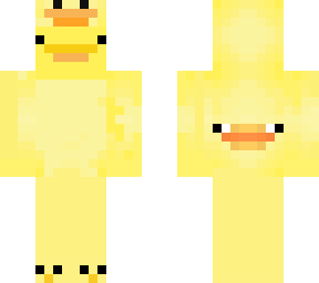 duck in a costume