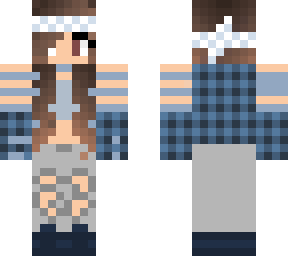edit of blue plaid edit