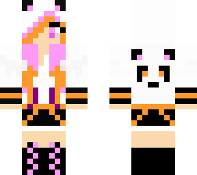 gamer panda girl or panda girl