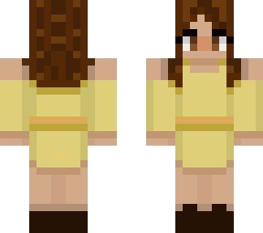 girl in yellow dress