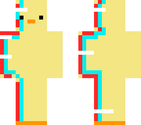 glitched duck