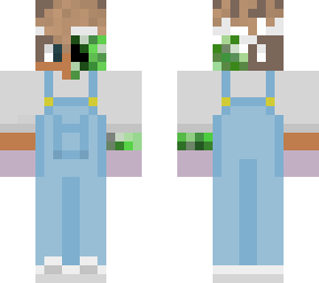 half creeper overalls boxer