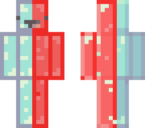 half ruby half diamond skeppy