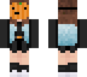 hallween custom skin (lighter hair)