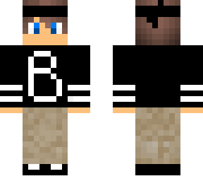 kid with b shirt