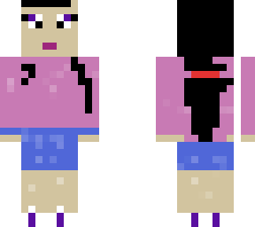 minecraft girl skin