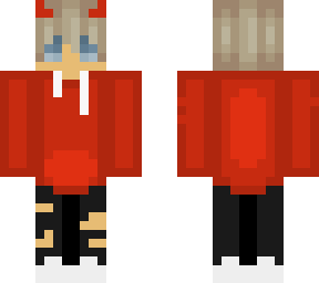 mysterious red boy