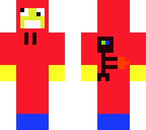 noob wearing hoodie