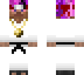 pink & purple ninja steve edit