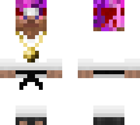 pink & purple ninja steve edit
