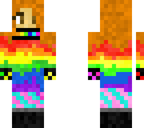 rainbow girl