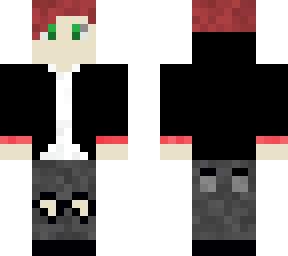 red glitch hoody boy
