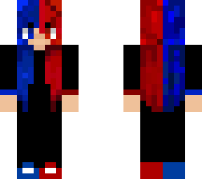 red or blue