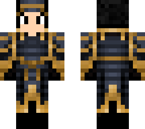 samurai with helmet