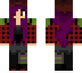 smoldrgn in red plaid