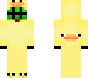 spoochie in a ducky onesie