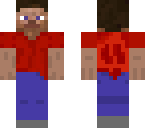 steve with red shirt