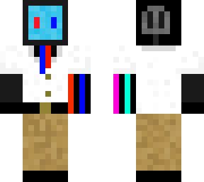 tv workerbot with t-shirt