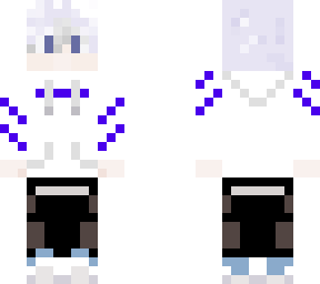 white haired kid thing killua knockoff