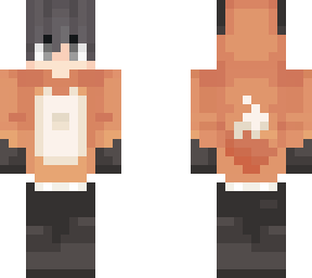 black hair fox