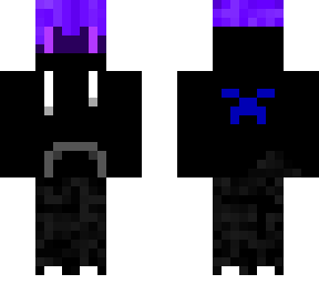 black hoodie