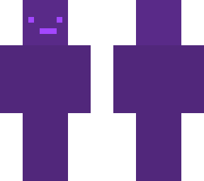 black slime like skin with purple transparent layer