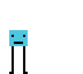 blue block guy