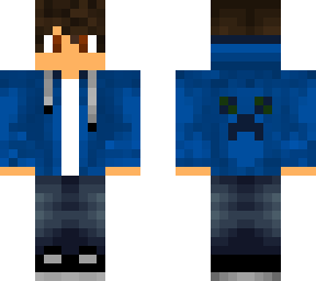 blue hoodie boi