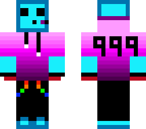 blue slime purple hoodie 999 p2