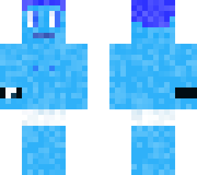 blue water guy