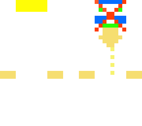 clown flexing his chest hair