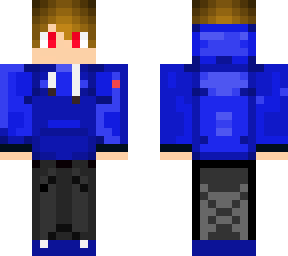 cool blue hoodie