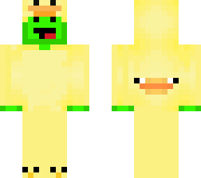 duck suit (green)