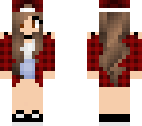 formal flannel girl