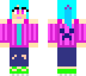 gliter cool girl