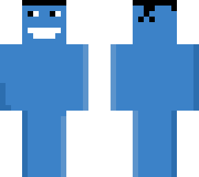 happy blue guy