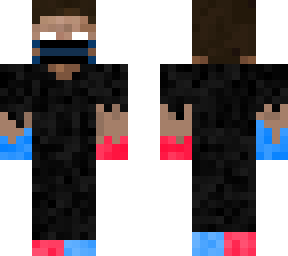herobrind can wear a mask u can to