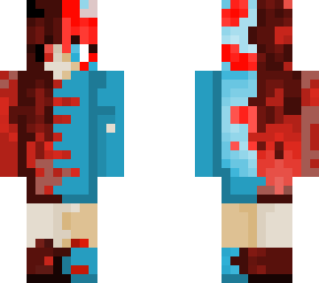 ice/fire good/evil girl