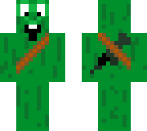 larry the cucumber but hes armed with an m16